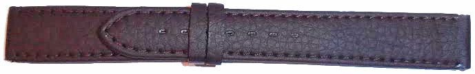 Cinturino In Vera Pelle St. Dollaro Nero Misura Mm 20-18 (ansa/horn - Fibbia/buckle) 121170120-18 - Photo n°1