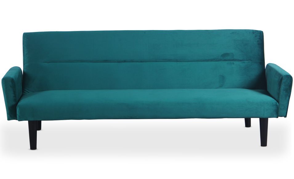 Clic clac 3 places velours vert Bost - Photo n°1