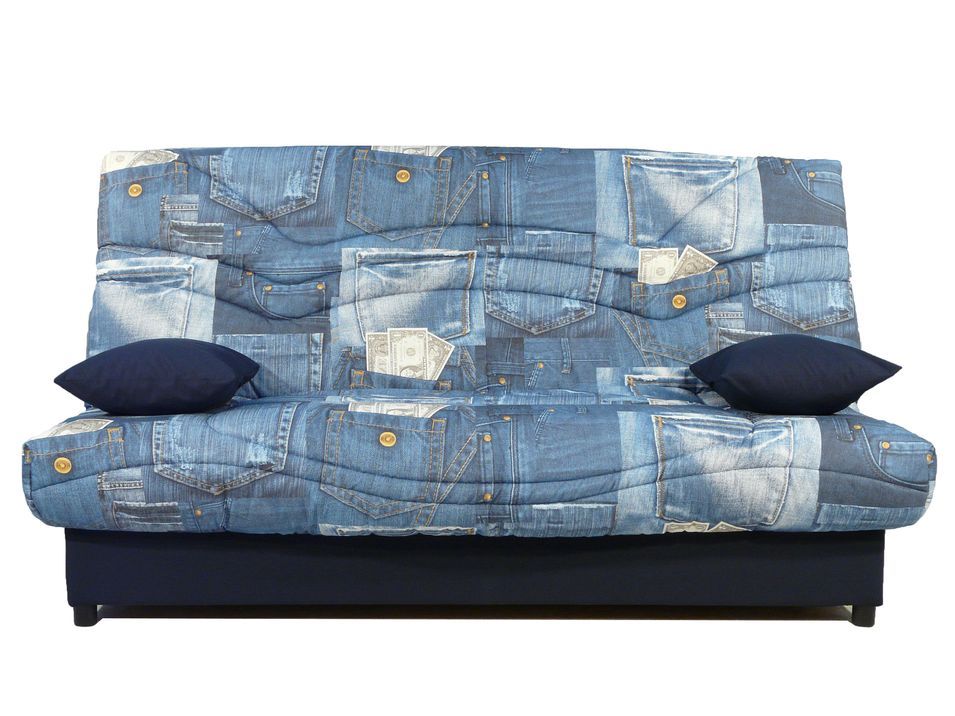 Clic Clac Jeans Matelas Sofalex 13 cm Ruth - Photo n°1