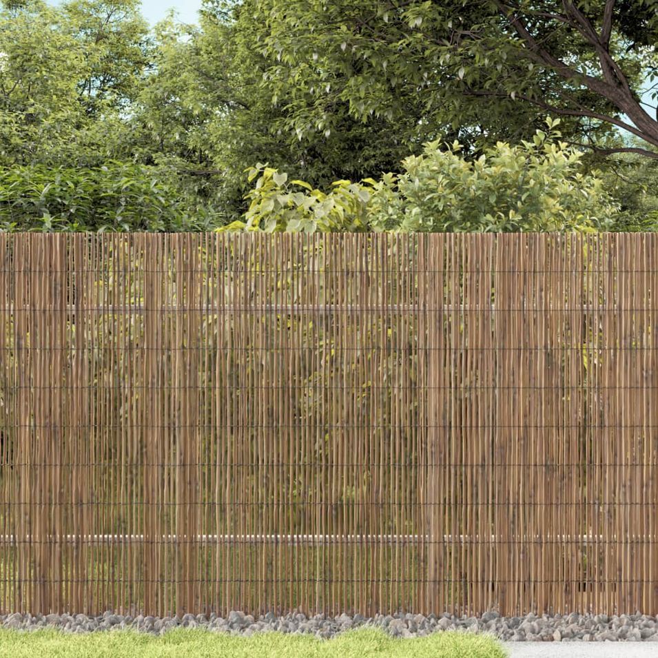 Clôture de jardin 500x90 cm roseau - Photo n°1
