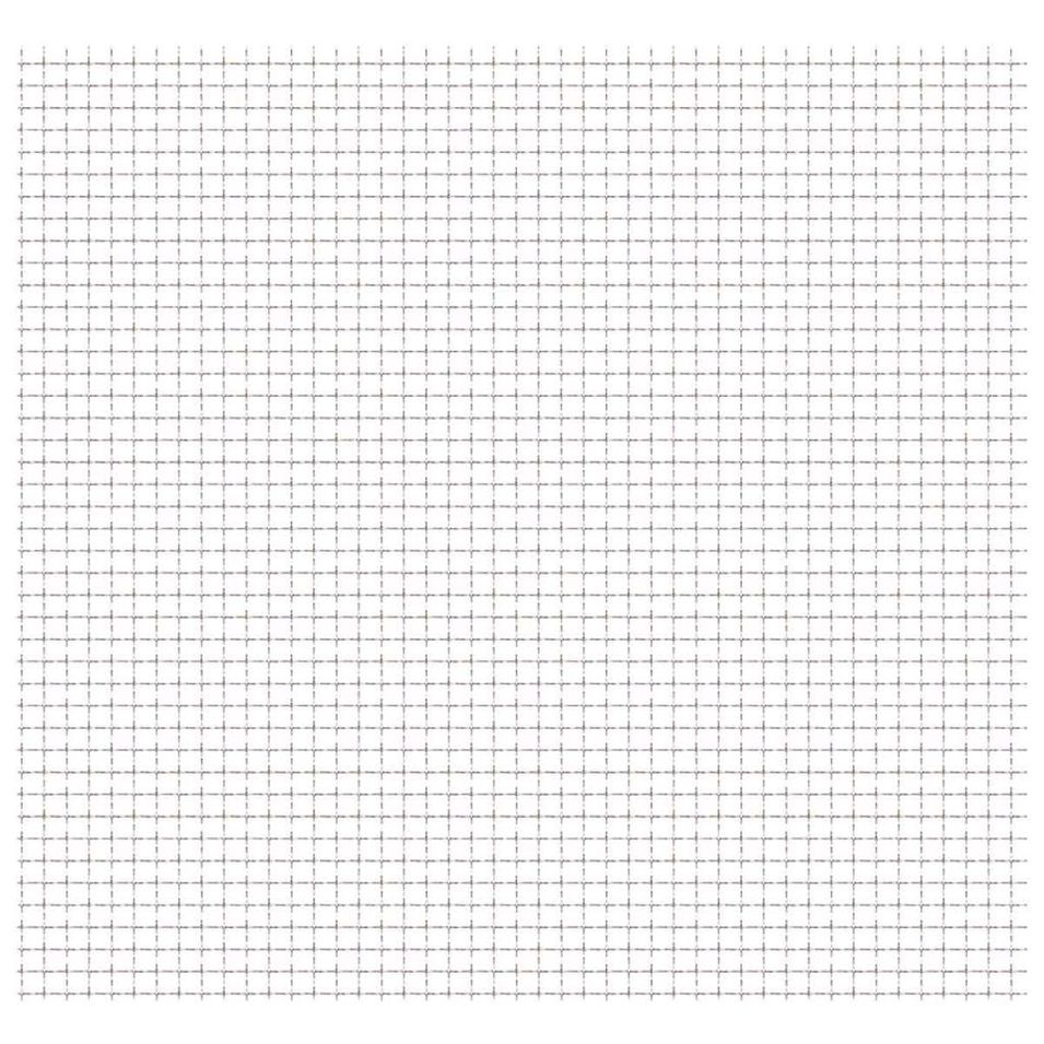 Clôture de jardin sertie Acier inoxydable 100x85 cm 11x11x2 mm - Photo n°1