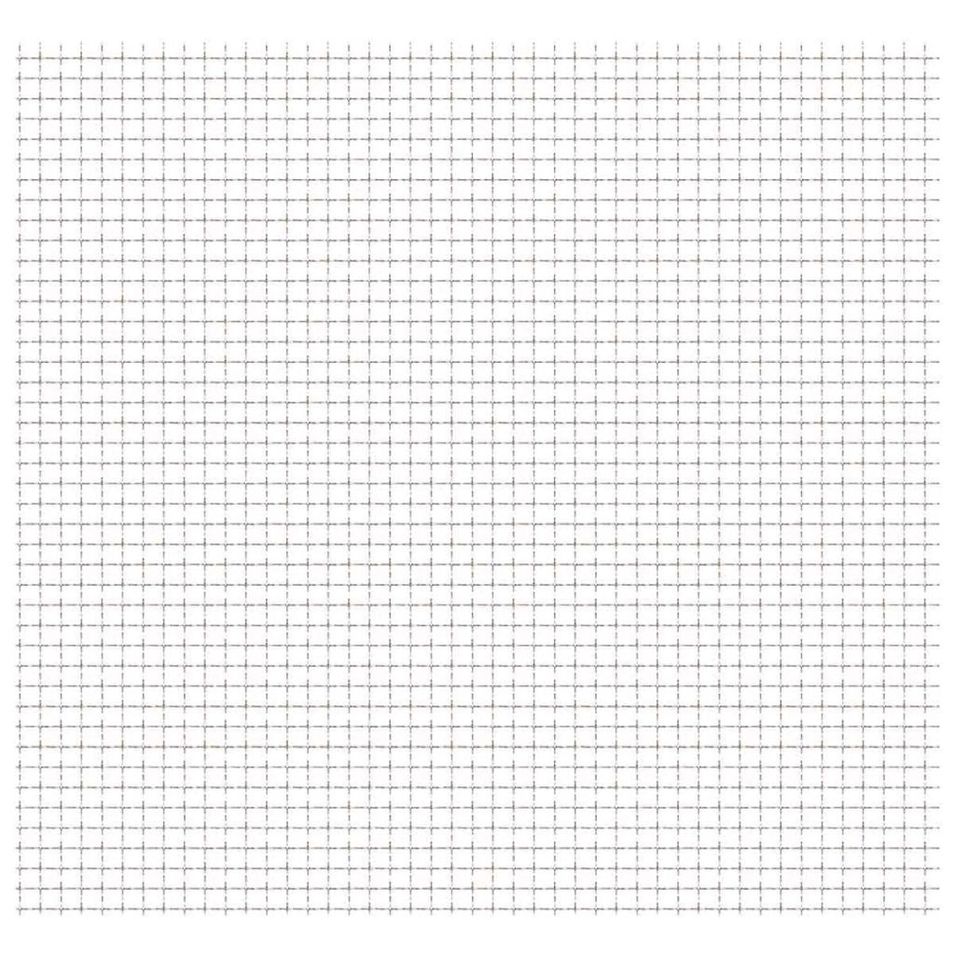 Clôture de jardin sertie Acier inoxydable 100x85 cm 21x21x2,5mm - Photo n°1