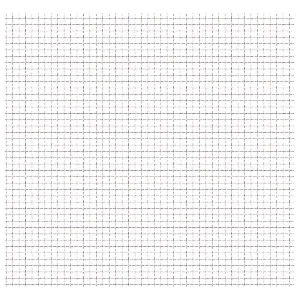 Clôture de jardin sertie Acier inoxydable 50x50 cm 31x31x3 mm - Photo n°1