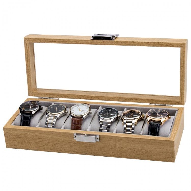 Cofanetto Porta Orologi - Case (14x33x8.5cm) PDM04 - Photo n°1