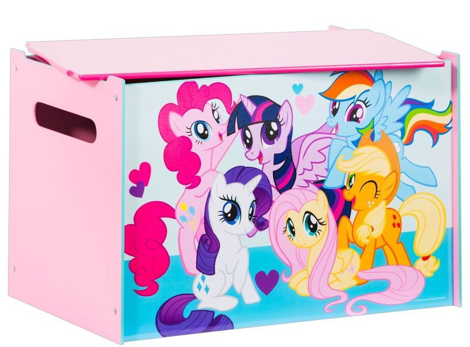 Coffre à jouets Mon petit poney - Photo n°1