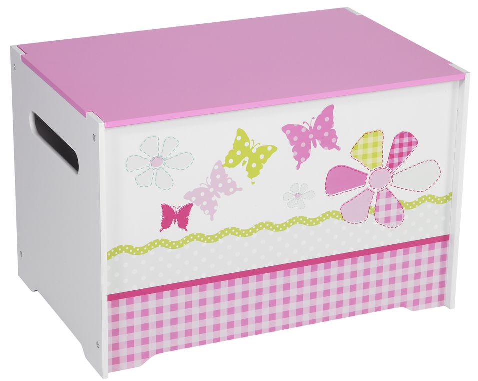 Coffre à jouets Papillons - Photo n°1