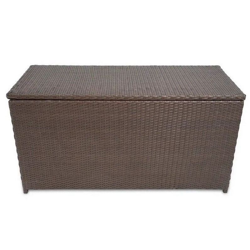 Coffre de jardin en résine tressée Zameno - Pratique et durable - Photo n°1