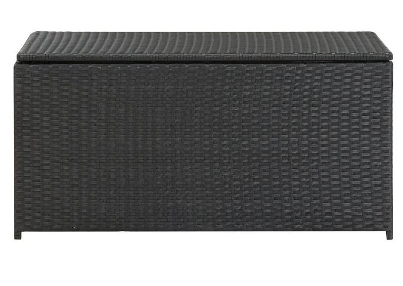 Coffre de jardin en résine tressée Zameno - Pratique et durable - Photo n°1