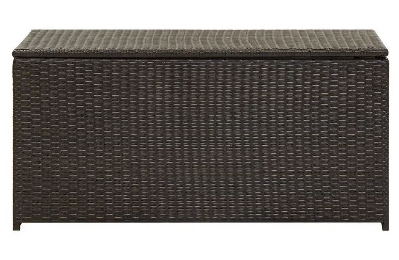 Coffre de jardin en résine tressée Zameno - Pratique et durable - Photo n°1