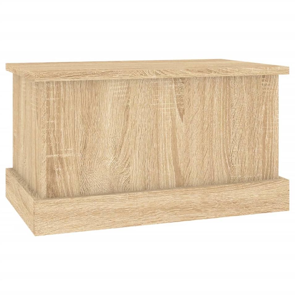 Coffre de rangement en bois Homira L 50 x H 28 x P 30 cm - Classique et intemporel - Photo n°1
