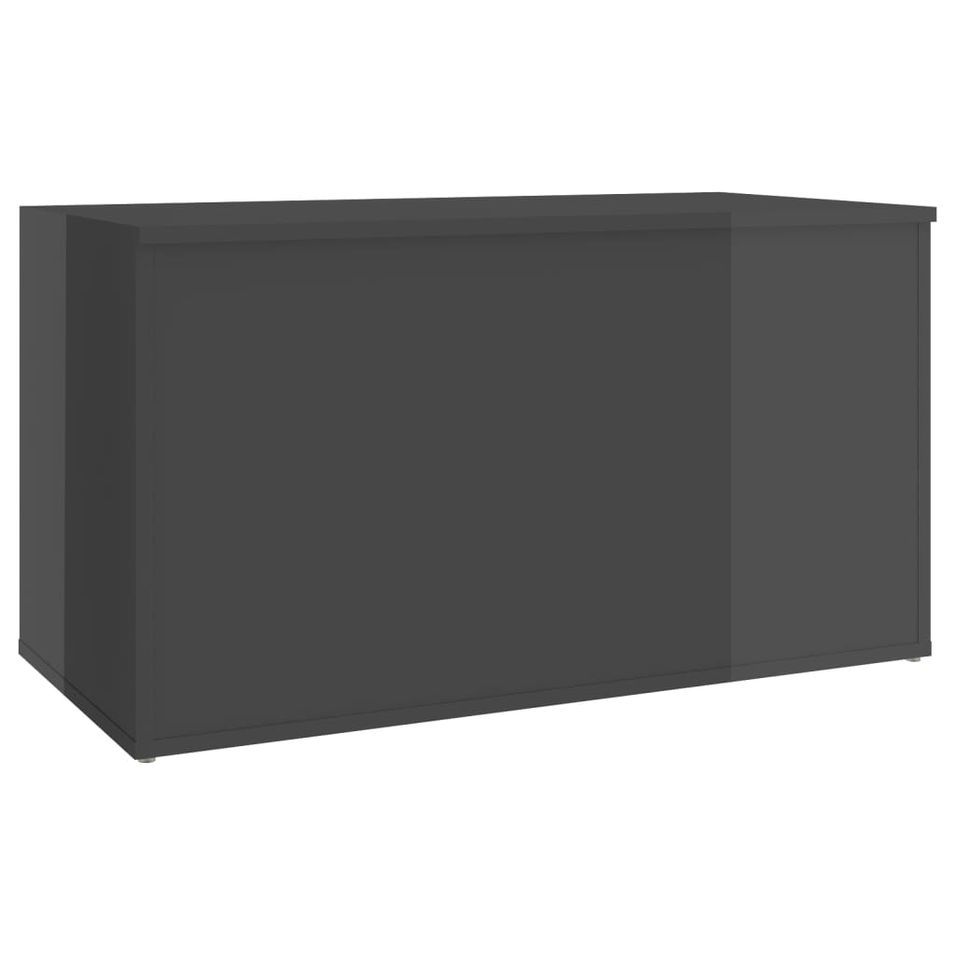 Coffre de rangement en bois Pomy L 84 x H 46 x P 42 cm – Pratique et polyvalent - Photo n°1