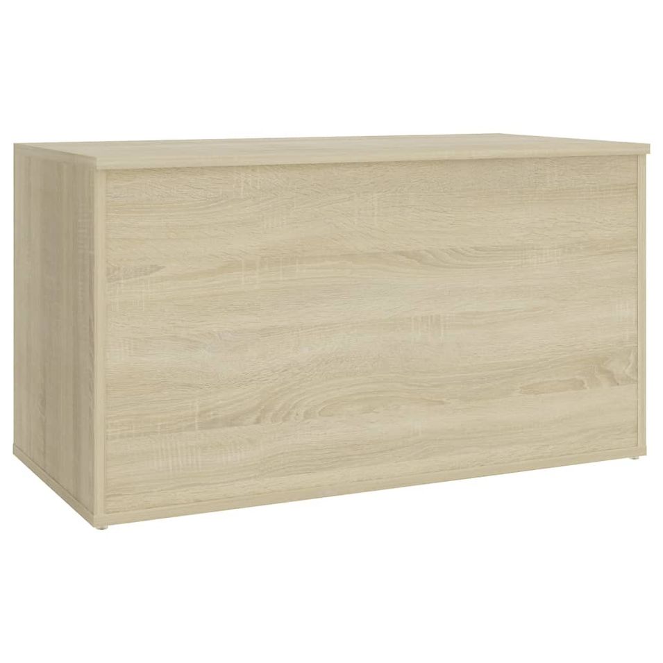 Coffre de rangement en bois Pomy L 84 x H 46 x P 42 cm – Pratique et polyvalent - Photo n°1
