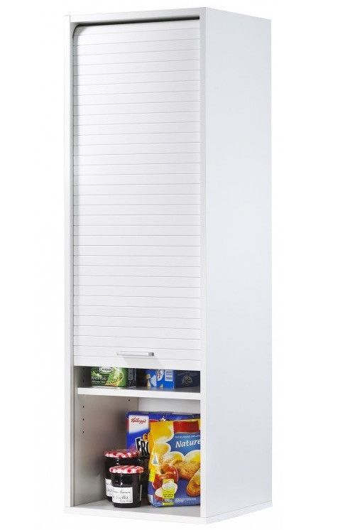 Colonne à rideau de cuisine blanc Couna L 40 cm H 124 cm Couna - Photo n°1
