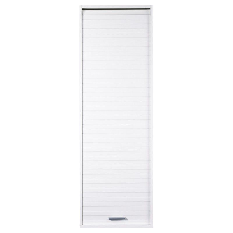 Colonne cuisine à rideau KUMA 40 cm – Meuble compact suspendu ou à poser avec étagères - Photo n°1