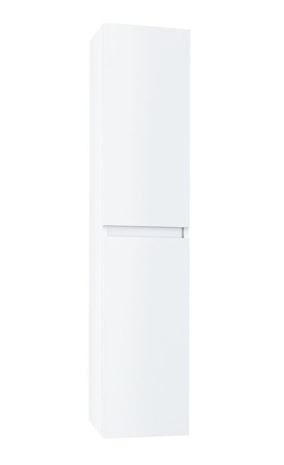 Colonne de salle de bain mélaminé blanc mat Teph L 35 cm - Photo n°1