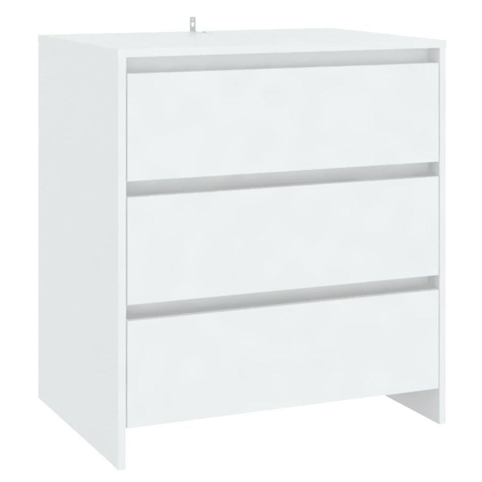 Commode 3 tiroirs en bois Klary 70 cm - intemporelle et fonctionnelle - Photo n°1