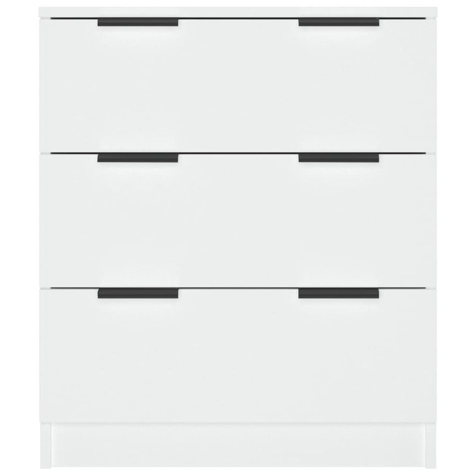 Commode 3 tiroirs moderne Karona 60 cm - Choix raffiné pour un rangement efficace - Photo n°1