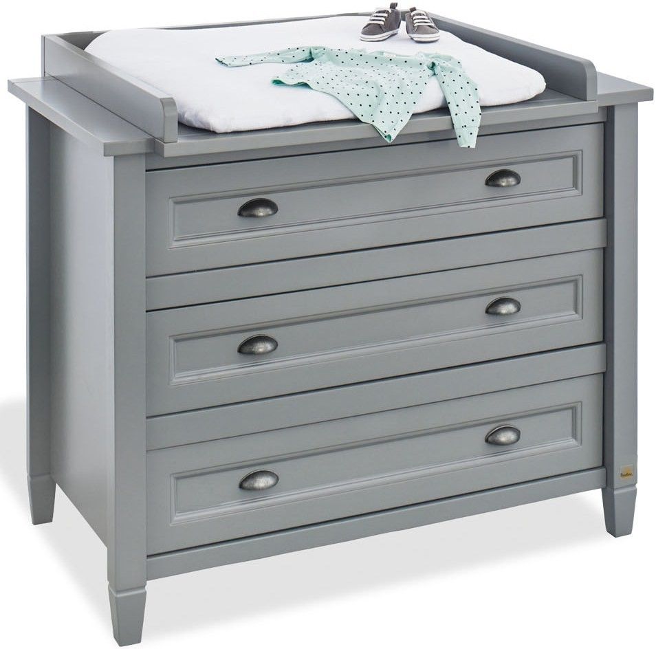 Commode à langer gris Grisu - Photo n°1