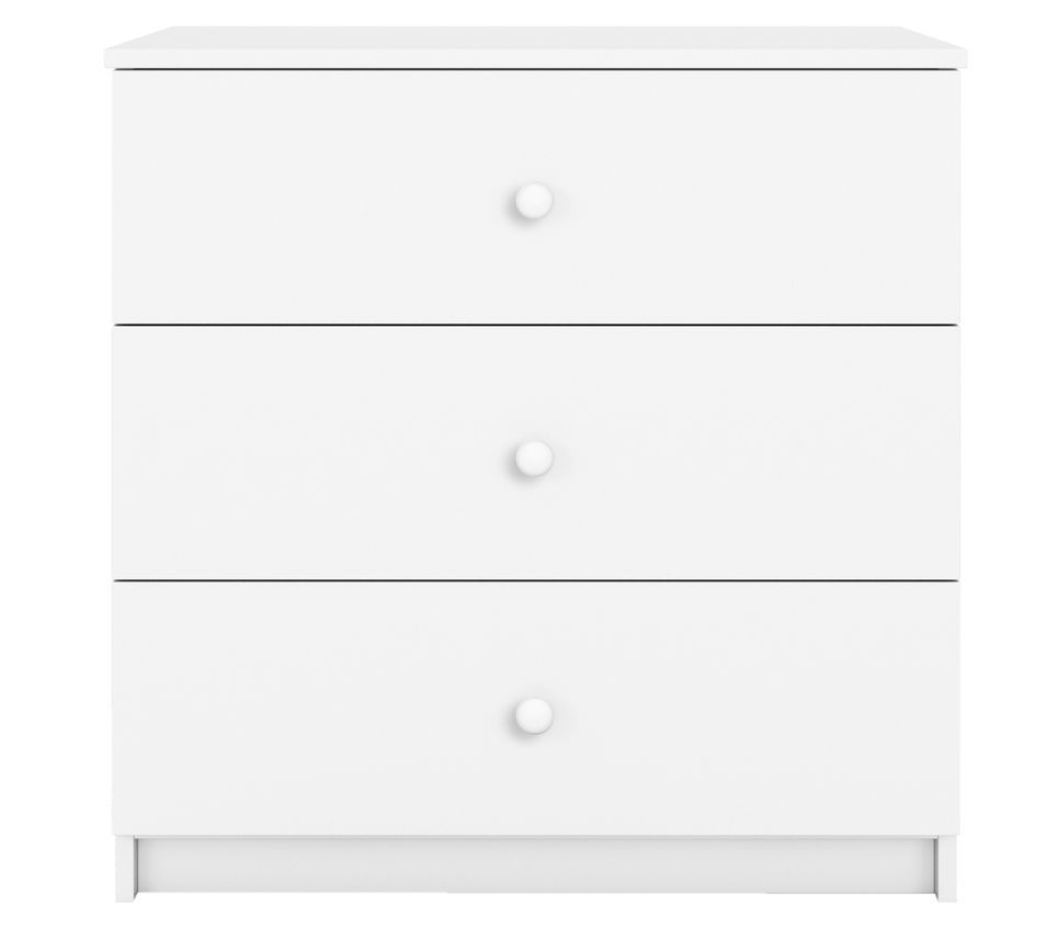Commode enfant blanche Drimy 80 cm - Photo n°1