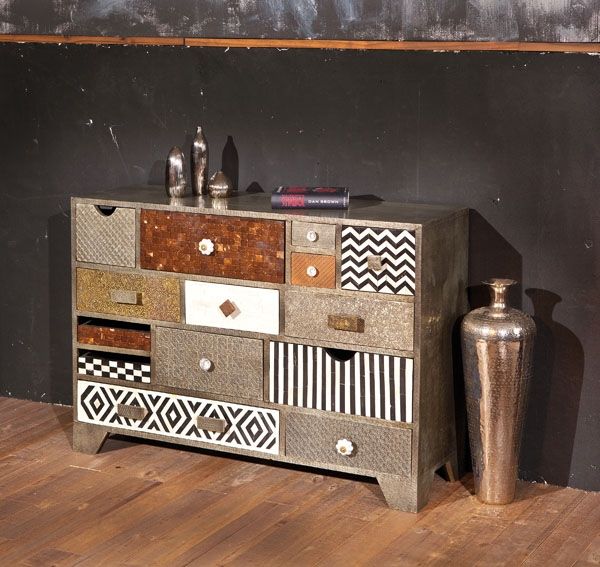 Commode métal Campinas - Photo n°1