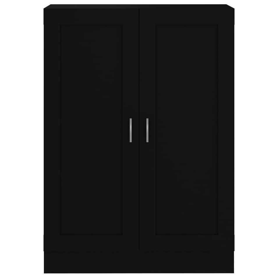 Commode Noir 82,5x30,5x115 cm - Photo n°1