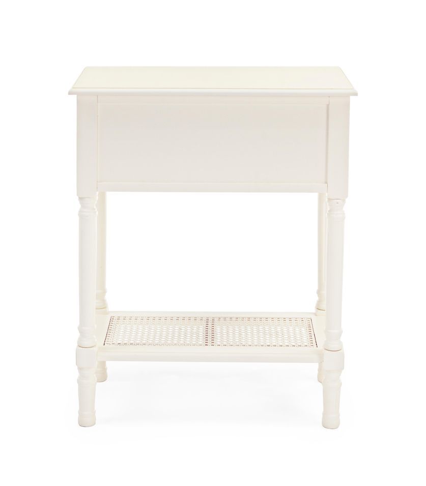 Console 3 tiroirs bois de pin blanc Bella L 60 cm - Photo n°5