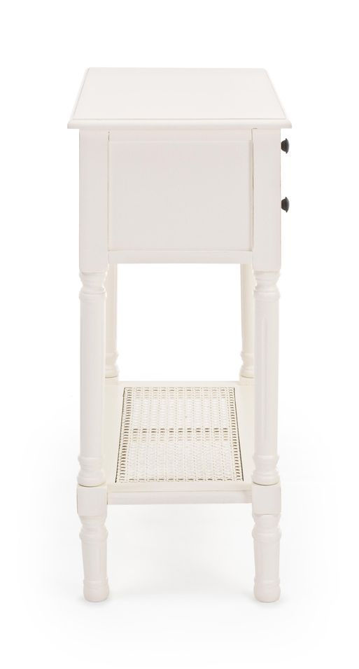 Console 3 tiroirs bois de pin blanc Bella L 60 cm - Photo n°6