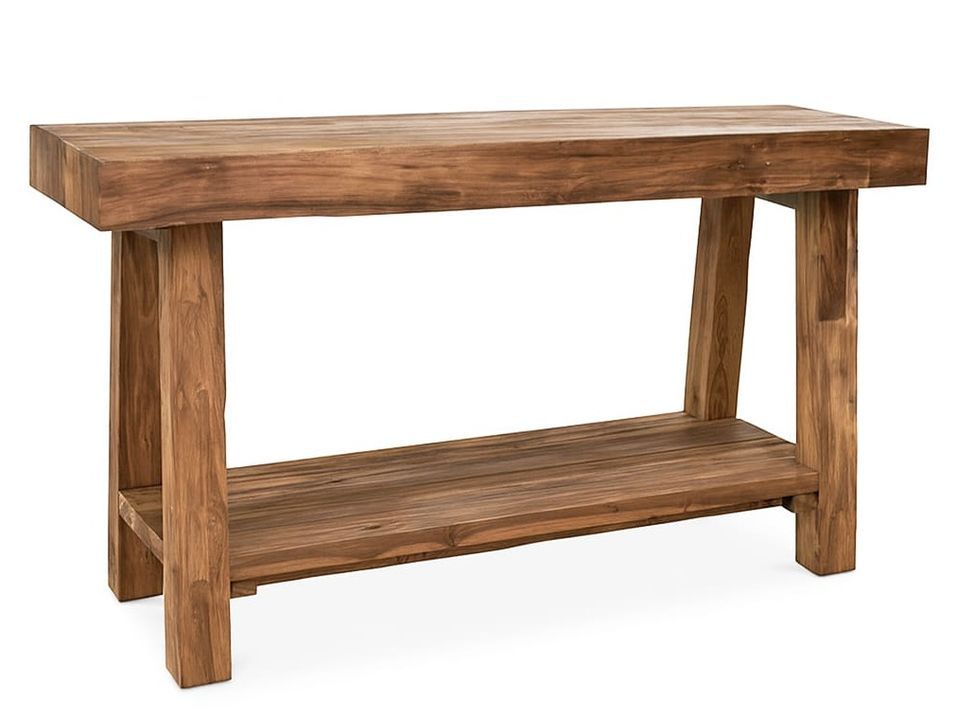 Console en bois massif TEKA TALY 140 cm - Photo n°1
