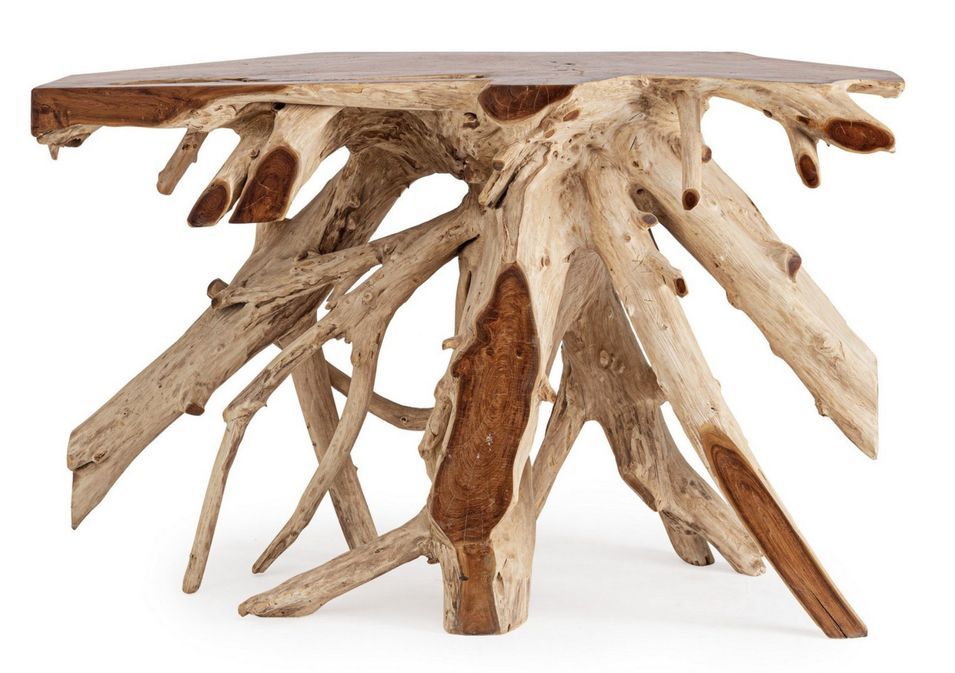 Console en racines de teck naturelles ZANDA 120 cm - Photo n°1