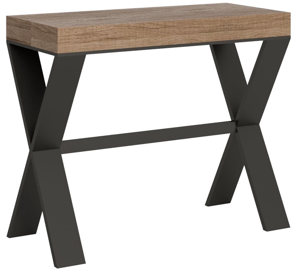 Console extensible avec pieds en X Xenia - Photo n°1