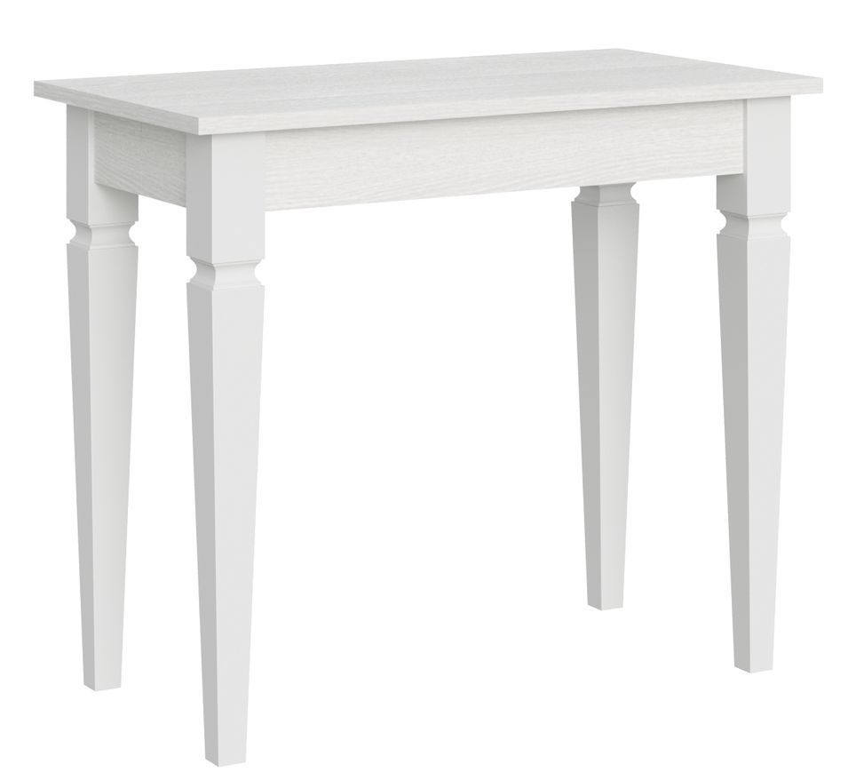 Console extensible blanche 8 personnes 48 à 204 cm Impiriy - Photo n°1