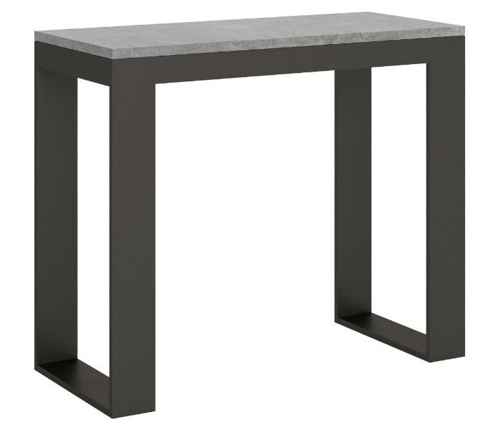 Console extensible bois et acier Tiroz evolution - Photo n°1