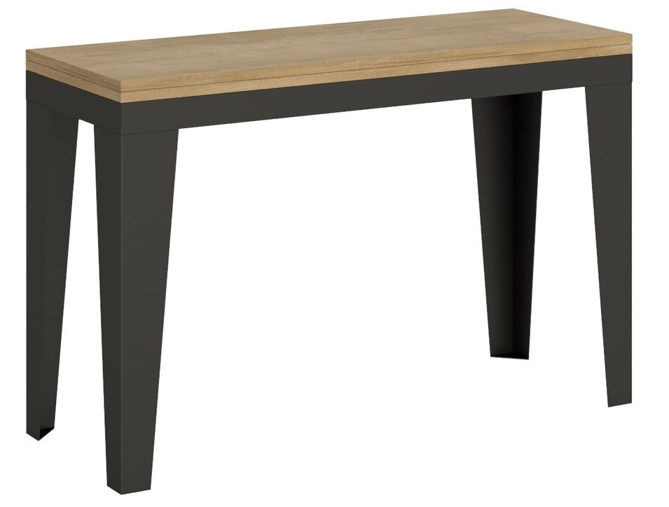 Console extensible double plateau Klamer - Photo n°1