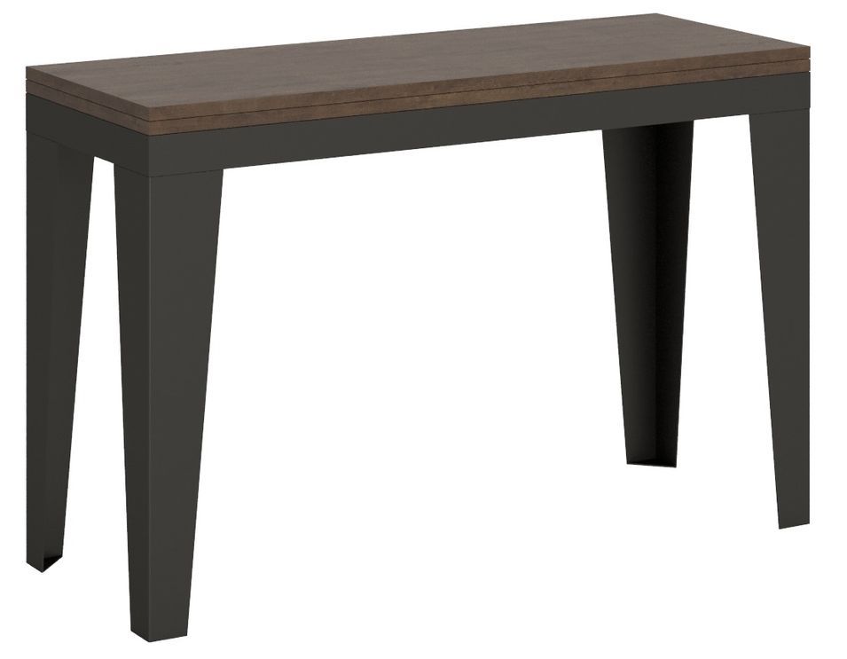 Console extensible double plateau Klamer - Photo n°1