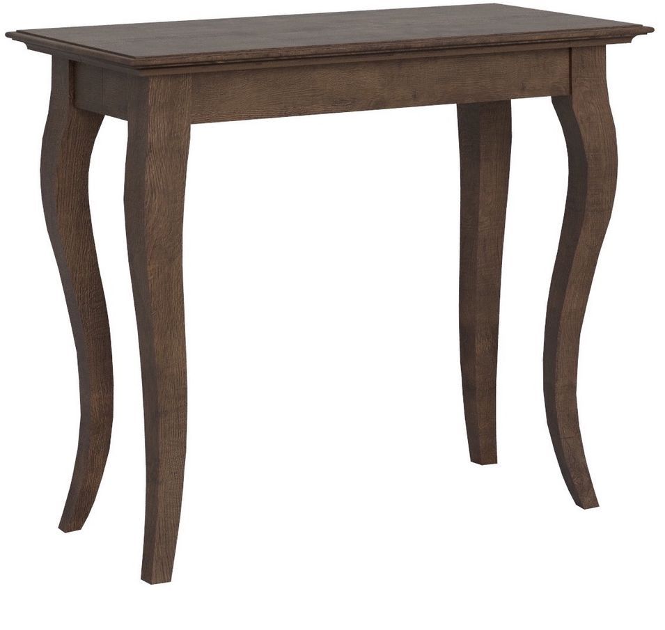 Console extensible noyer foncé 8 personnes 45 à 201 cm Basy - Photo n°1