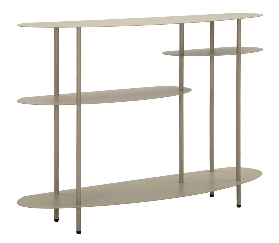 Console Saturn Plus gris coquille design moderne élégant - Photo n°1