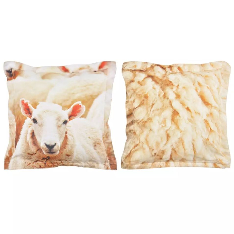 Coussin d'extérieur motif mouton S Esschert Design BK001 - Photo n°1