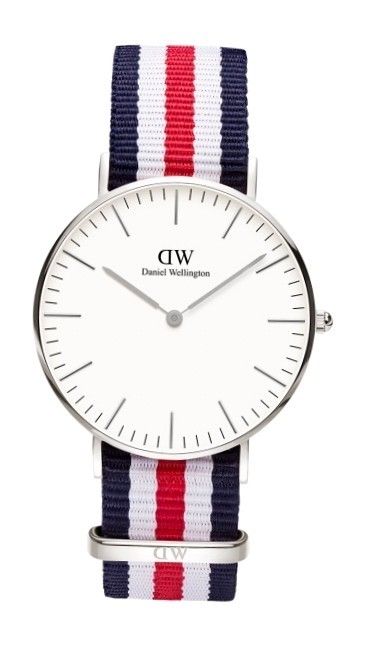 Daniel Wellington Canterbury Silver DW00100051 - Photo n°1