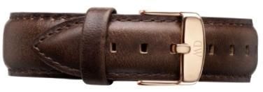 Daniel Wellington Strap Bristol Unisex Rose Gold Buckle/fibbia Oro Rosa (ansa/loop 20mm) S_0309DW - Photo n°1