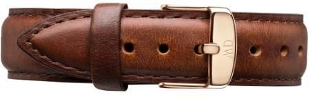 Daniel Wellington Strap Classy St Mawes Xl Leather Rose Gold Buckle/fibbia Oro Rosa (ansa/loop 17mm) S_XL-1050DW - Photo n°1