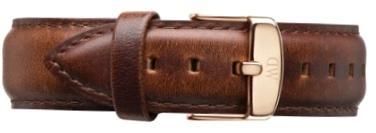 Daniel Wellington Strap St Mawes Unisex Rose Gold Buckle/fibbia Oro Rosa (ansa/loop 20mm) S_0306DW - Photo n°1