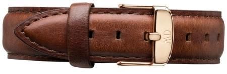 Daniel Wellington Strap St Mawes Xl Leather Rose Gold Buckle/fibbia Oro Rosa (ansa/loop 18mm) S_XL-0707DW - Photo n°1