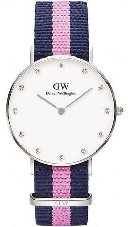 Daniel Wellington Winchester Silver Strass Dial 36mm 0962DW - Photo n°1
