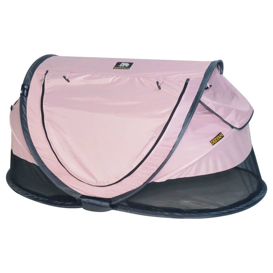 DERYAN Lit d'enfant de voyage escamotable Toddler Luxe et moustiquaire - Photo n°1