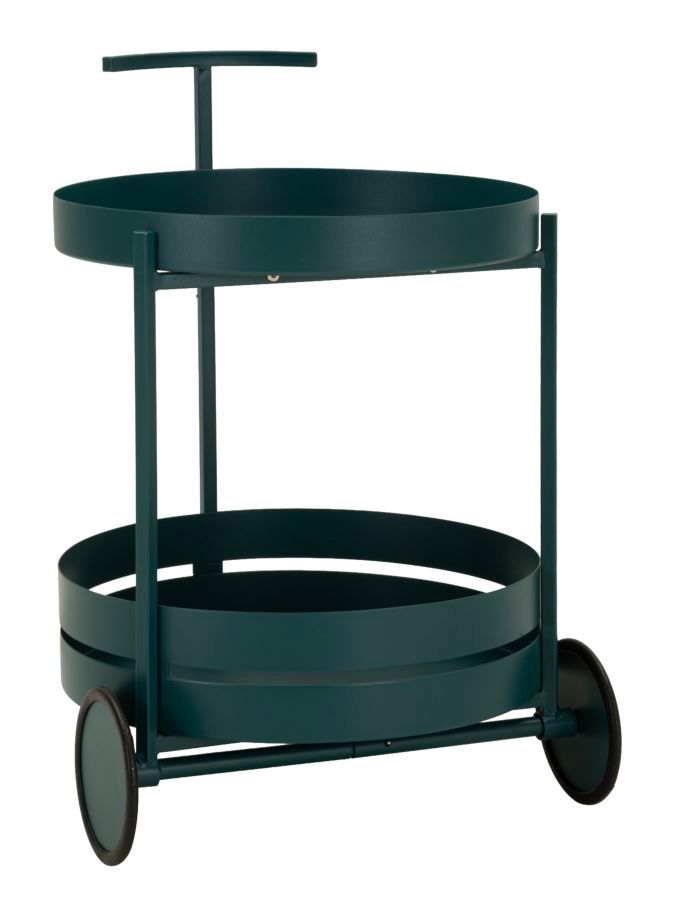 Desserte de bar saturn dove teal cm 40x49,5x61 - Photo n°1