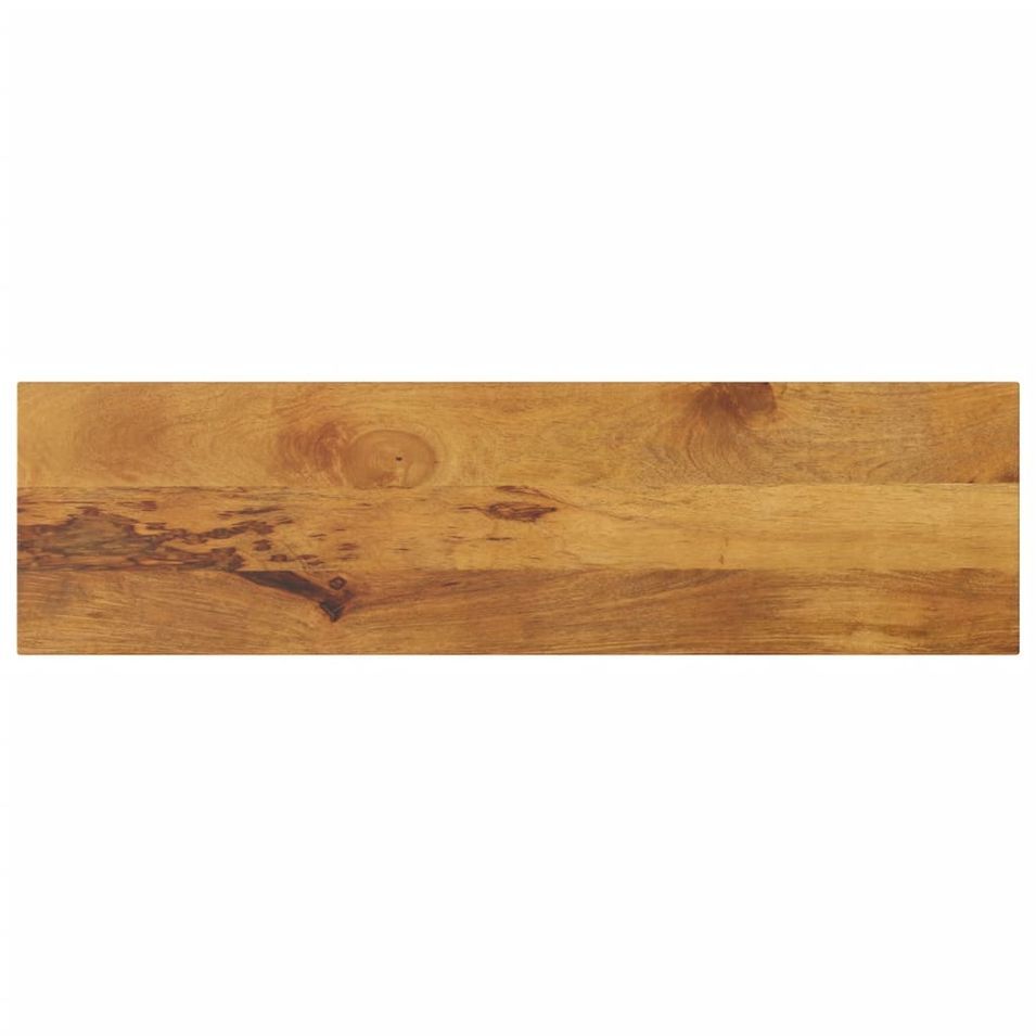 Dessus de table 100x40x2,5cm rectangulaire bois massif manguier - Photo n°1