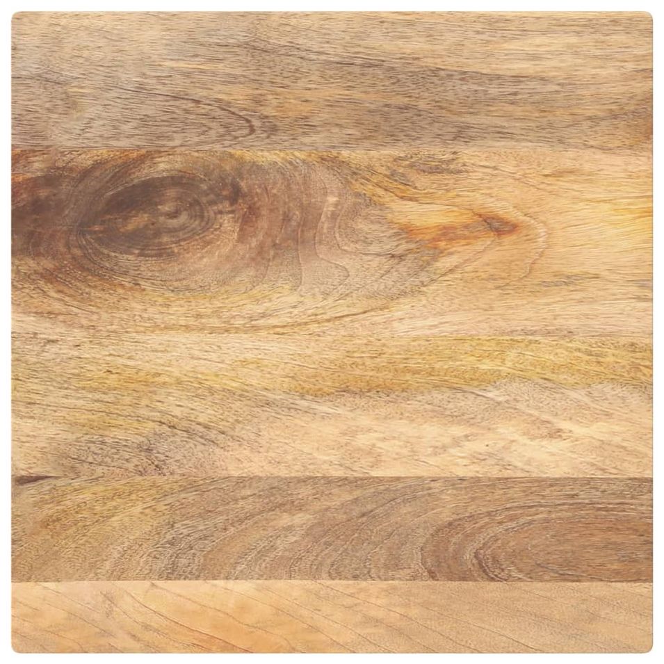 Dessus de table 40x40x3,8 cm carré bois massif manguier - Photo n°1