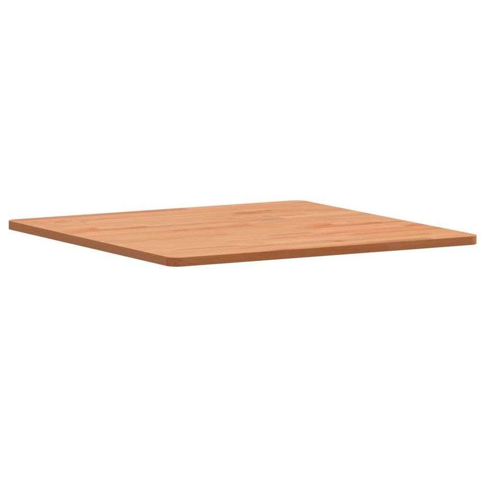 Dessus de table 60x60x1,5 cm carré bois massif de hêtre - Photo n°1