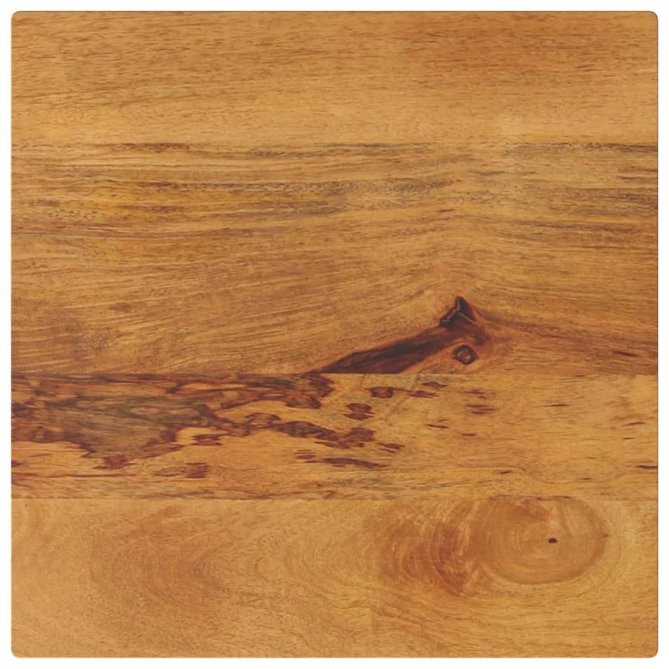 Dessus de table 60x60x3,8 cm carré bois massif manguier - Photo n°1