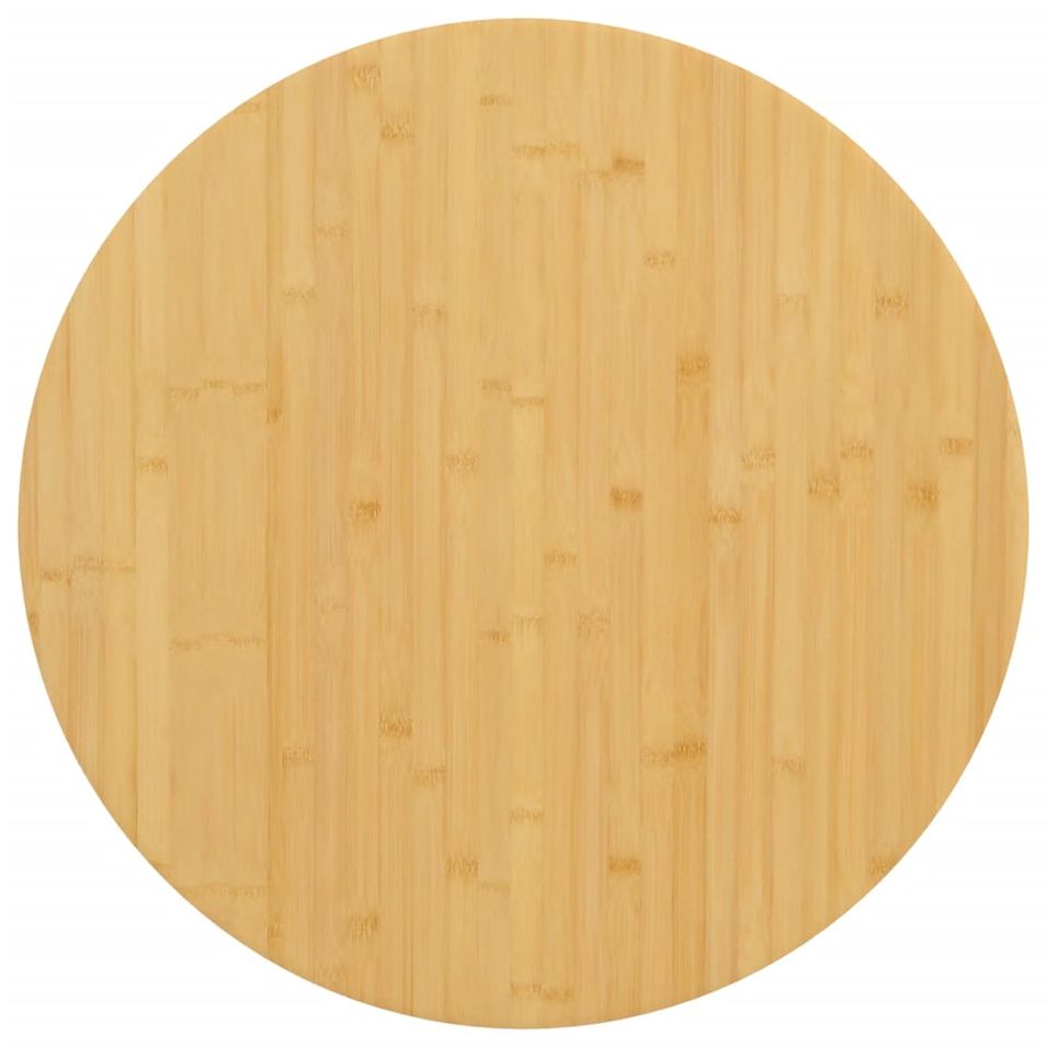 Dessus de table Ø90x2,5 cm bambou - Photo n°1